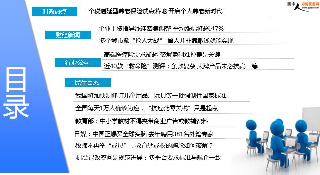 每日新闻速递保险公司2018年5月9日早会用.p