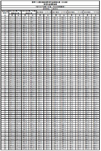 中国人寿个人税收递延型养老年金保险B1款20