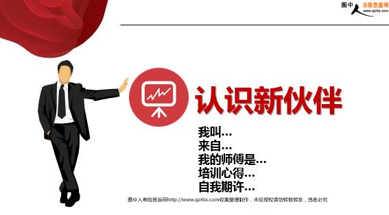 保险公司迎新早会模板流程